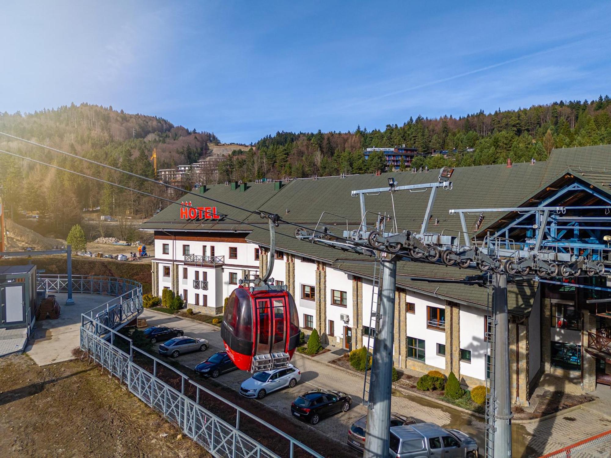 Hotel Jaworzyna Krynicka Крыница-Здруй Экстерьер фото